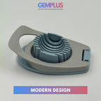 GEM+ | Premium Egg Slicer with Stainless Steel Wire – Versatile Cutter for Eggs