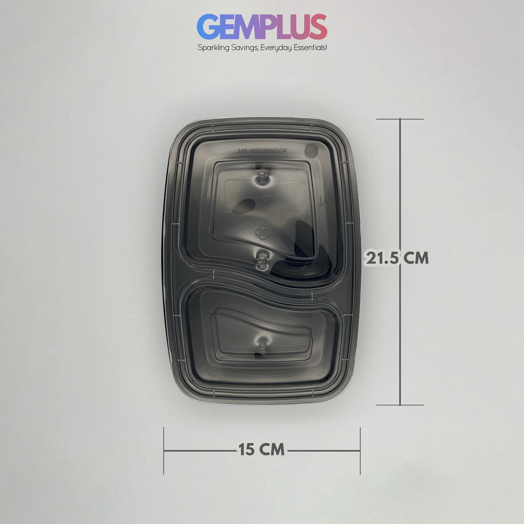 GEM+ | 20 x Meal Prep 750 ML Containers Plastic  Lunch Box Microwavable BPA Free