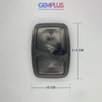 GEM+ | 20 x Meal Prep 750 ML Containers Plastic  Lunch Box Microwavable BPA Free