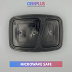 GEM+ | 20 x Meal Prep 750 ML Containers Plastic  Lunch Box Microwavable BPA Free