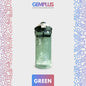 GEM+| 1.6 Liter Reusable Water Bottle with Straw BPA Leakproof Sports Gym Travel