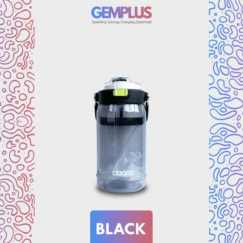 1.2L Reusable Water Bottle with Straw