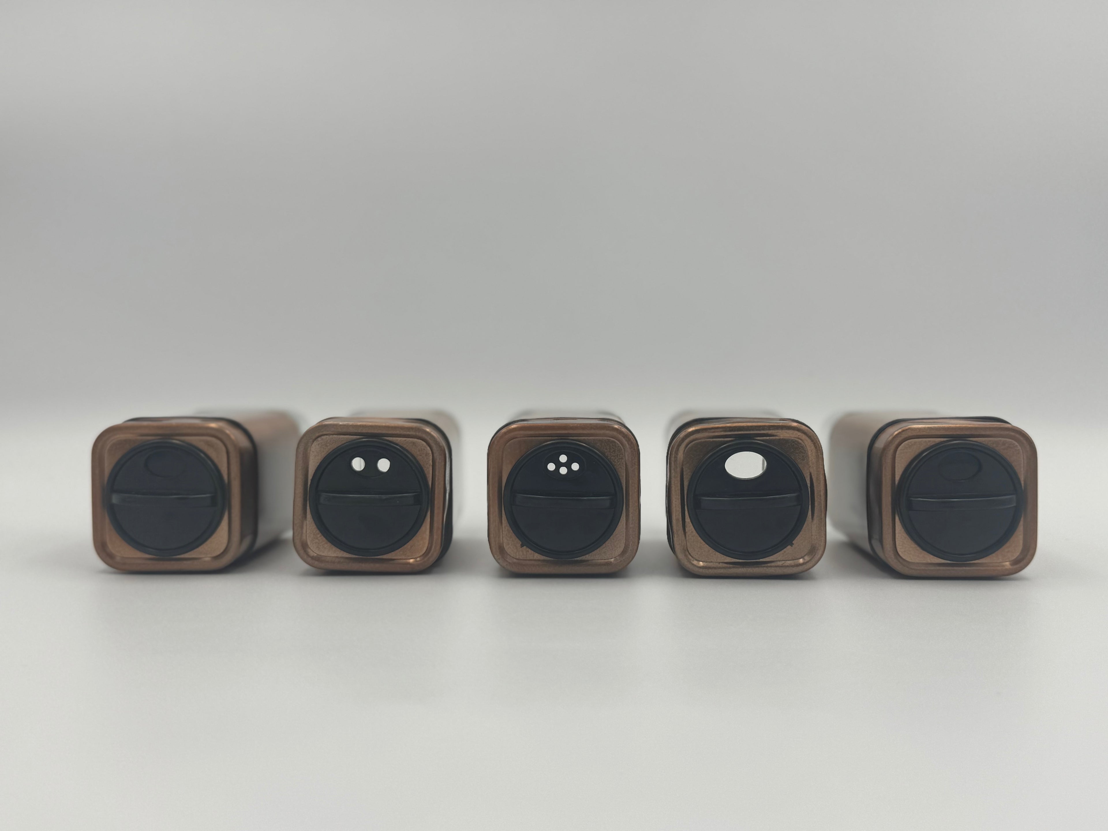GEM+ | Bronze 9pc Spice Jar & Shakers Set