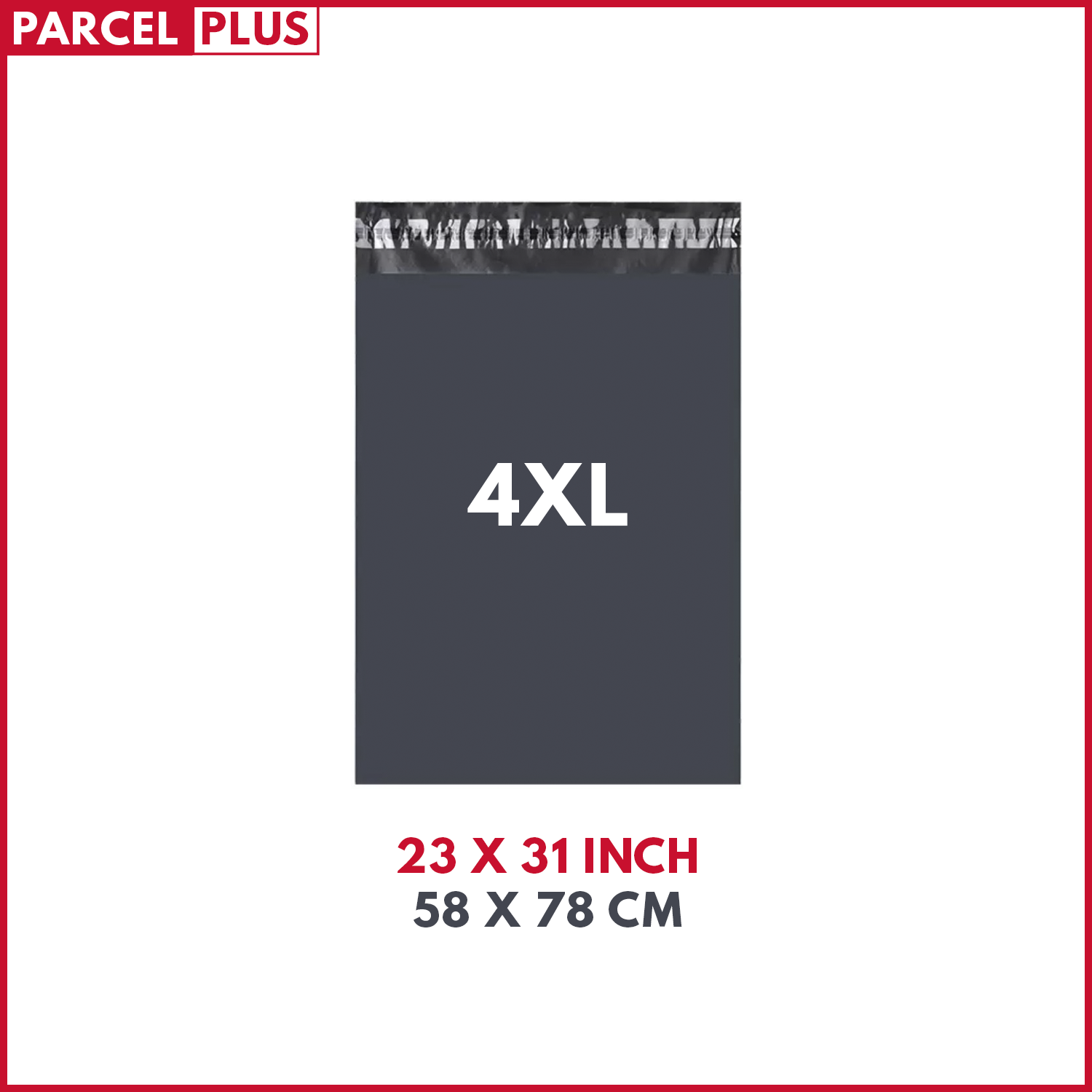 Parcel + | Large Grey Postal Post Packaging Bags Plastic Mailing Packing Postage