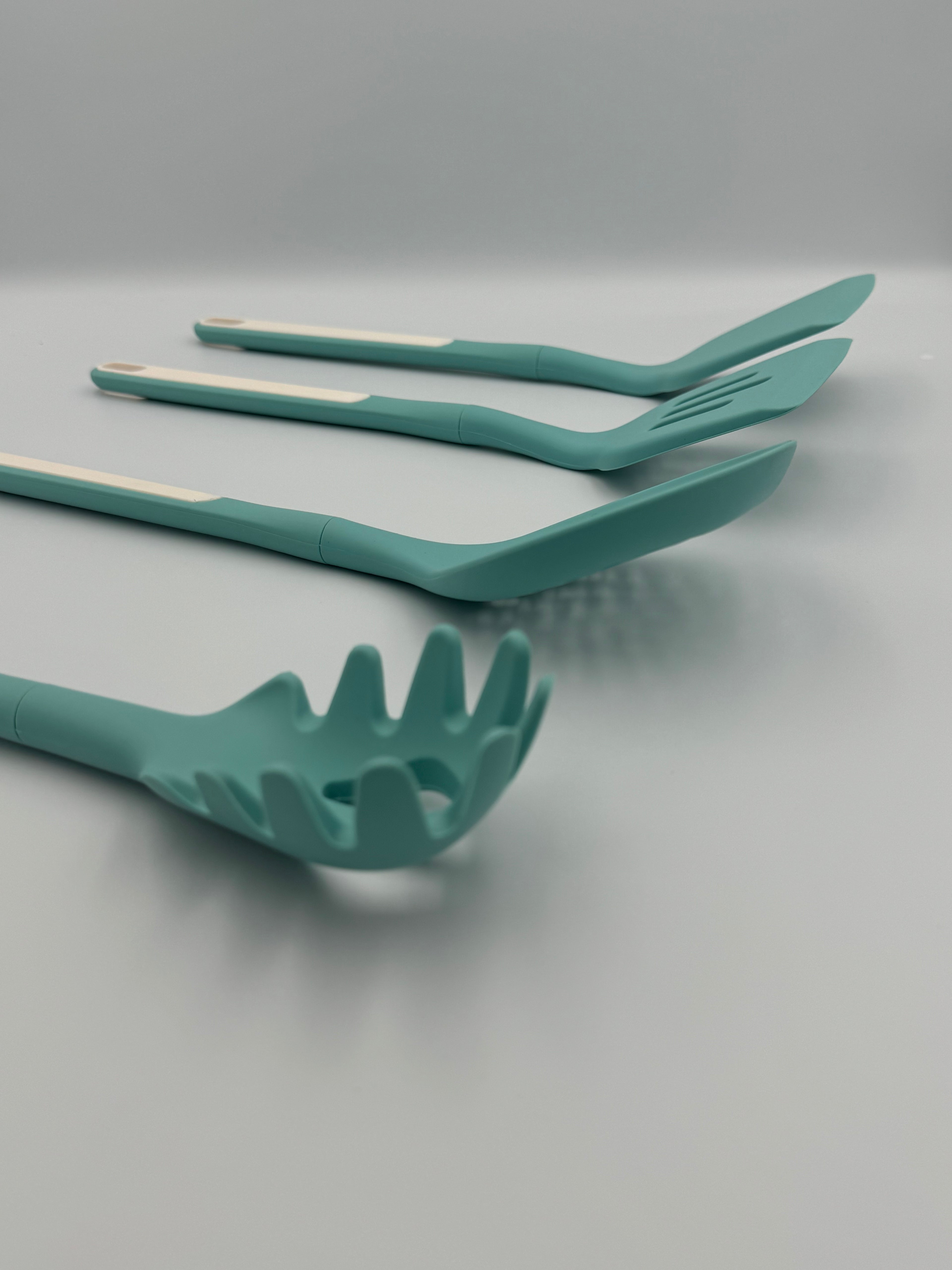 GEM+ | Premium 26-Piece Cooking & Baking Utensil Set Silicone Non-Stick BPA-FREE- Teal