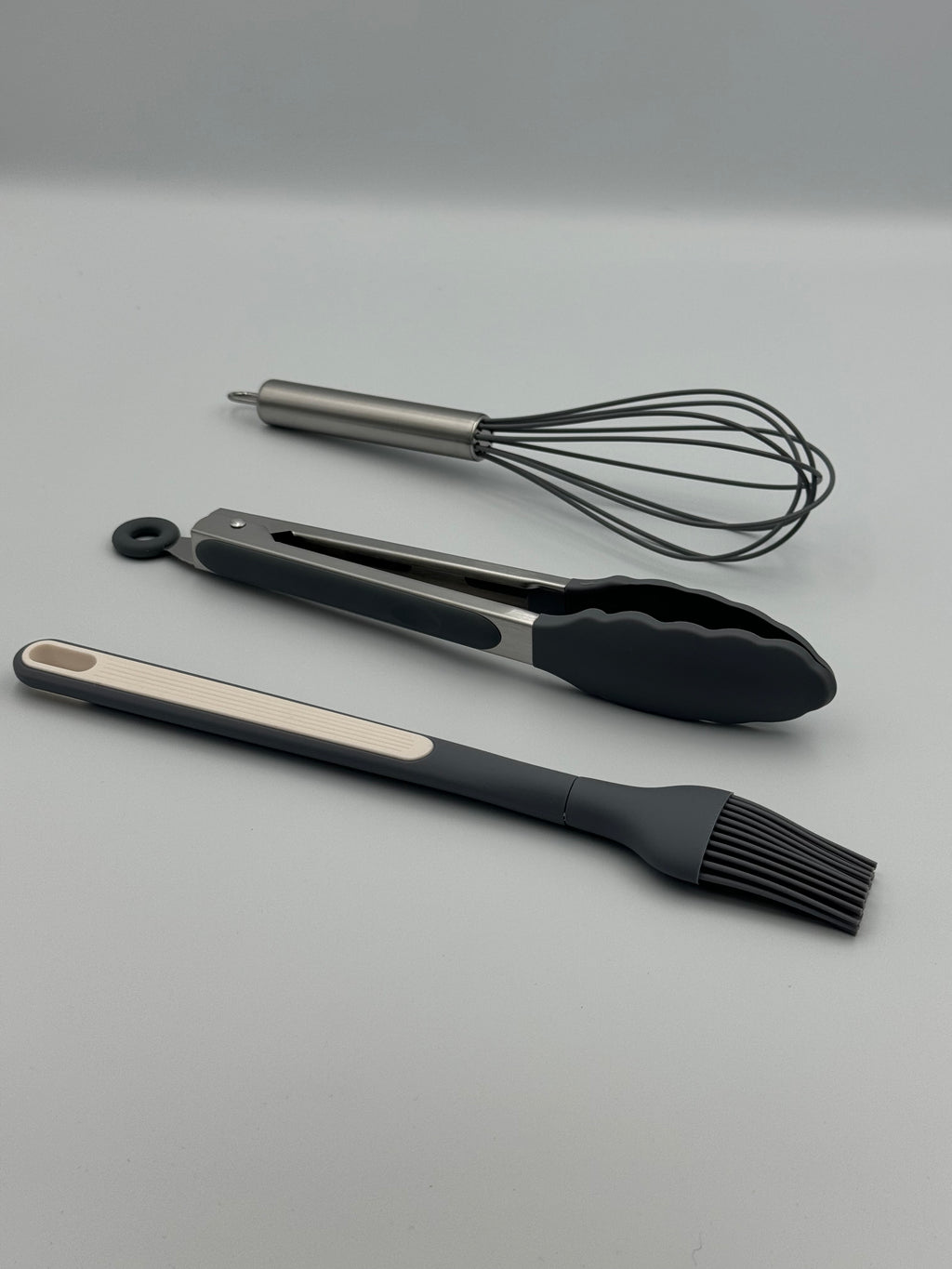 GEM+ | Premium 26-Piece Cooking & Baking Utensil Set Silicone Non-Stick BPA-FREE- Slate Grey