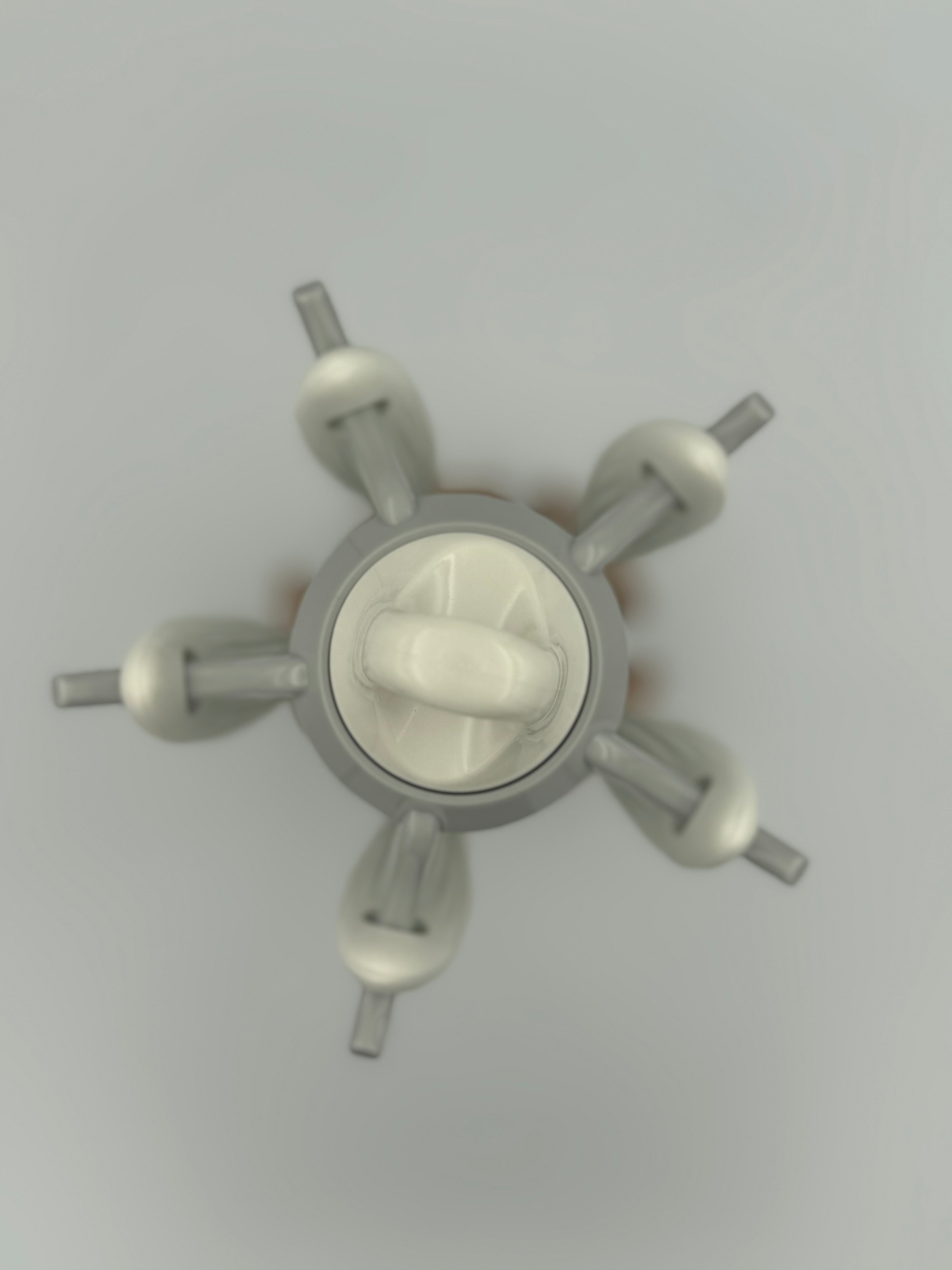 GEM+ | 5-Piece Premium Wooden & Silicone Utensil Set – Heat Resistant, White