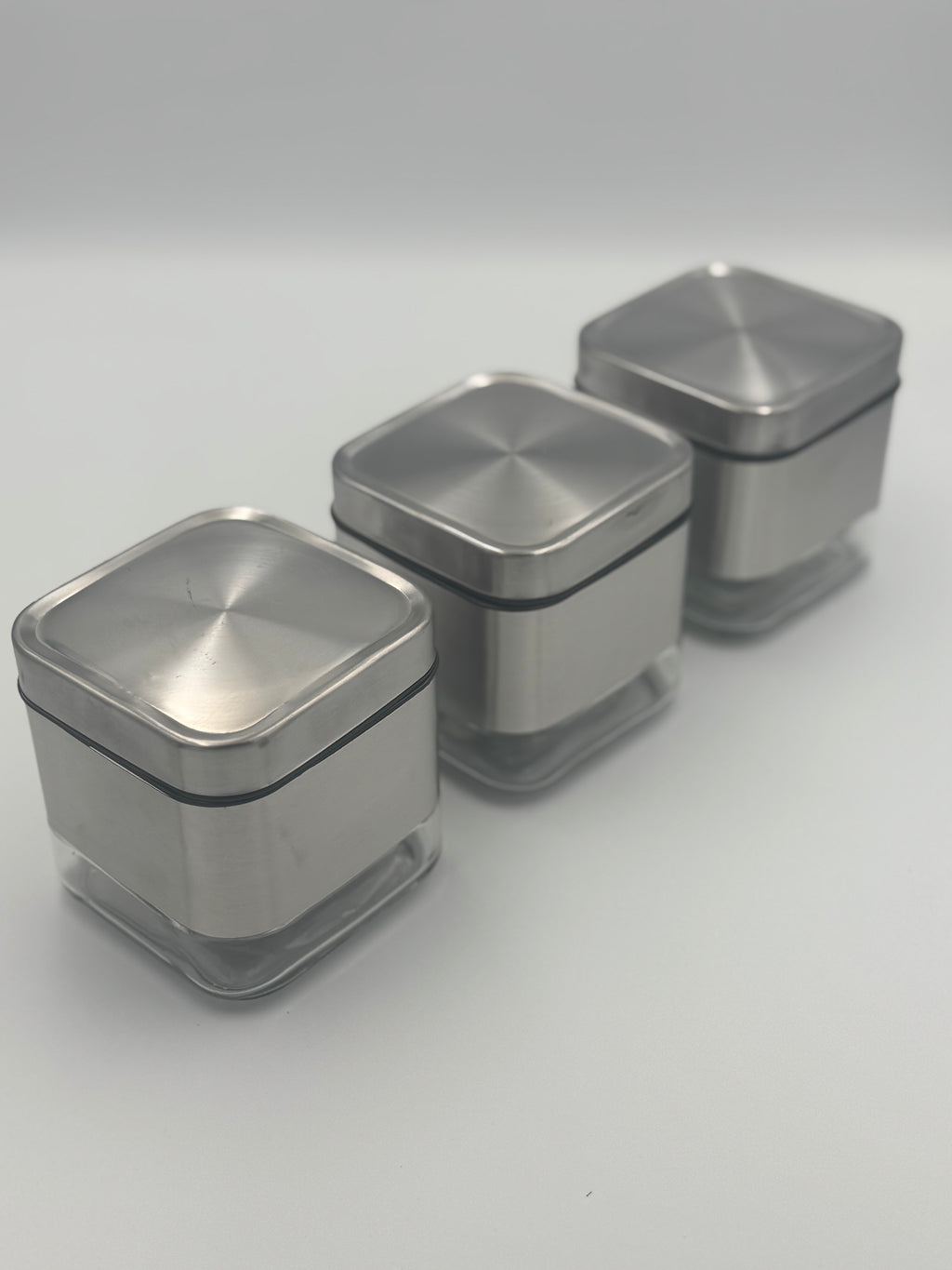 GEM+ | Silver 9pc Spice Jar & Shakers Set