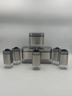 GEM+ | Silver 9pc Spice Jar & Shakers Set