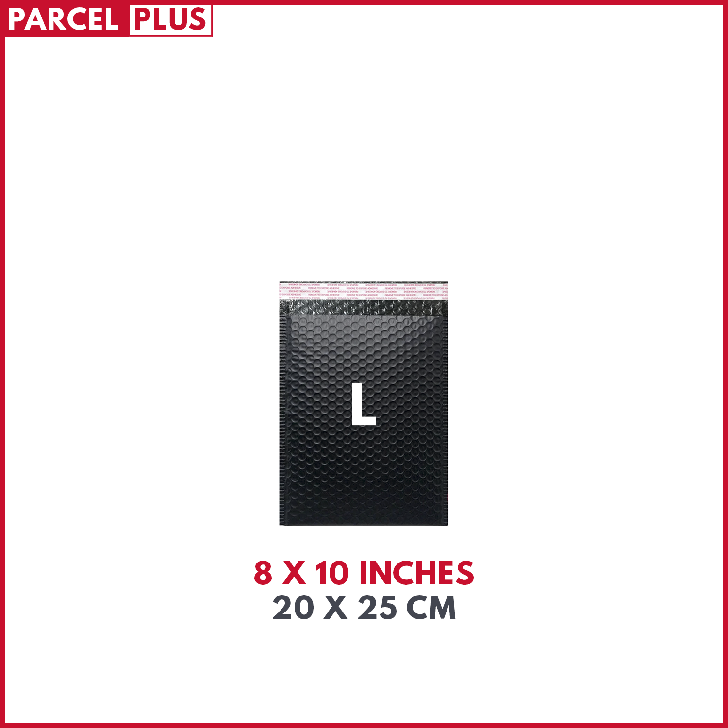 Parcel+ | Strong Large Black Bubble Padded Mailing Envelope Post Bags Postal