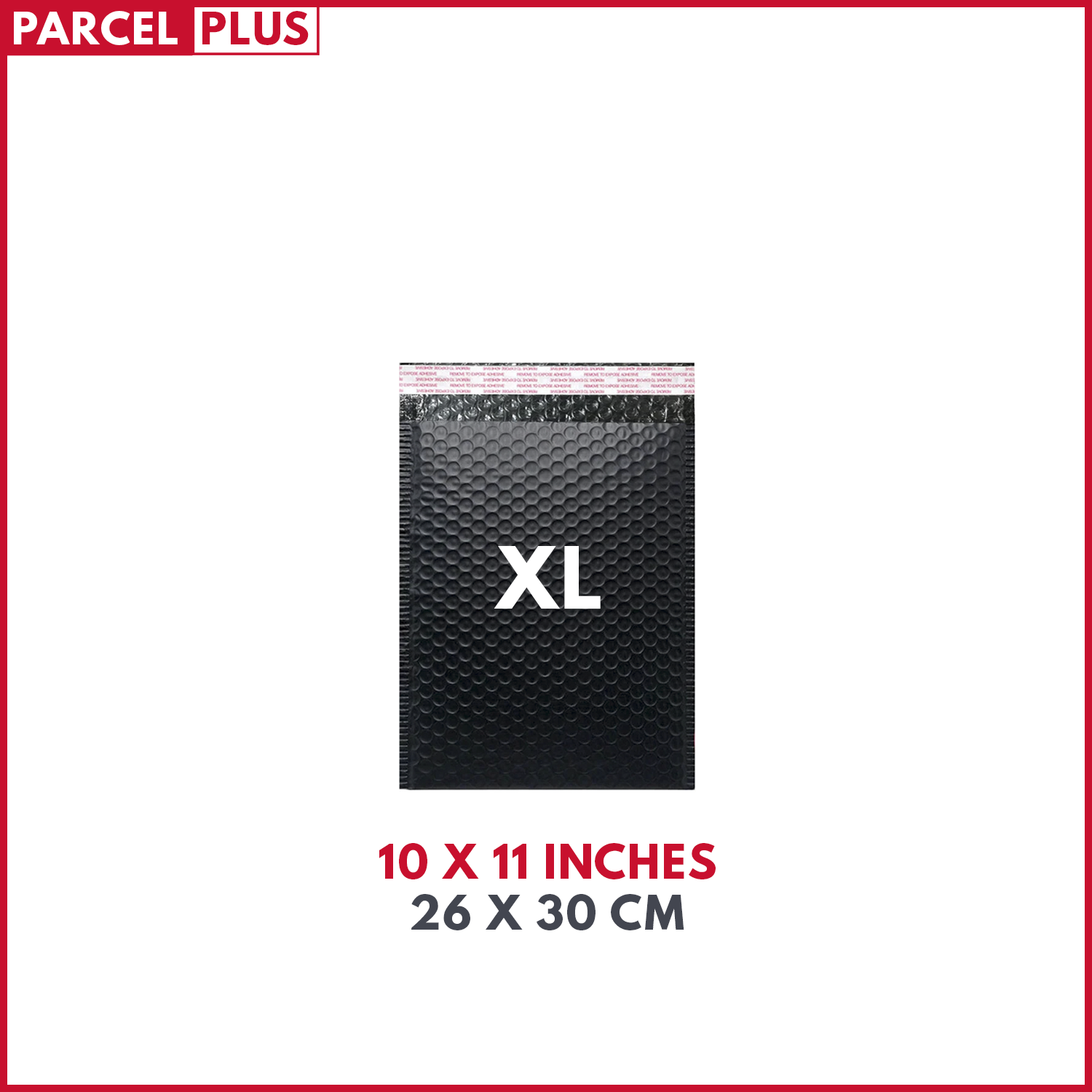 Parcel+ | Strong Large Black Bubble Padded Mailing Envelope Post Bags Postal