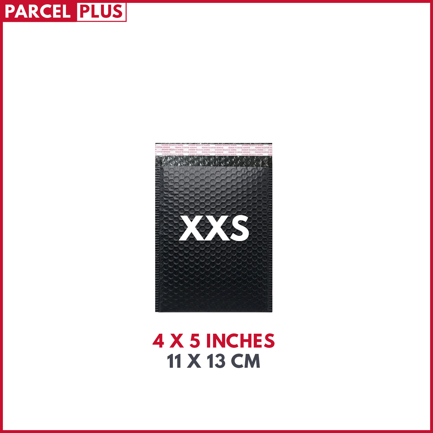 Parcel+ | Strong Small Black Bubble Padded Mailing Envelope Post Bags Postal