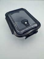 GEM+ | 3pc Borosilicate Glass Food Storage Container Set – Airtight, Leak-Proof & Durable
