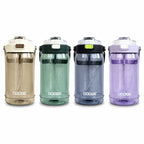 GEM+| 1.2 Liter Reusable Water Bottle with Straw BPA Leakproof Sports Gym Travel