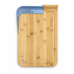 GEM+ | Premium Natural Bamboo Chopping Board with Cut and Drain