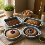 GEM+ | 11-Piece Non-Stick Silicone Baking Set with Utensils – Durable Versatile