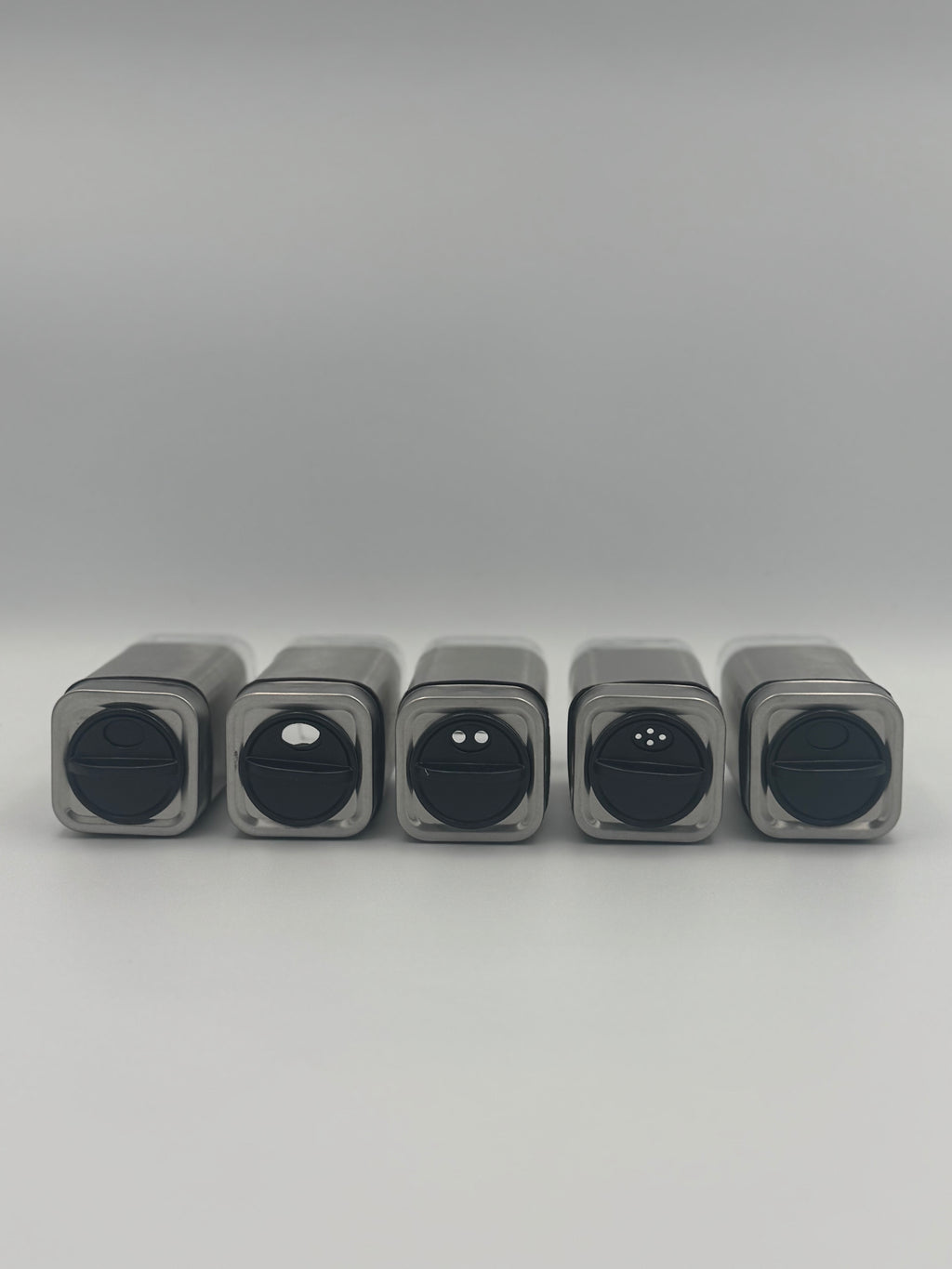 GEM+ | Silver 9pc Spice Jar & Shakers Set