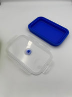 GEM+ | 4-Piece Collapsible Food Container Set – Space-Saving Leakproof BPA FREE