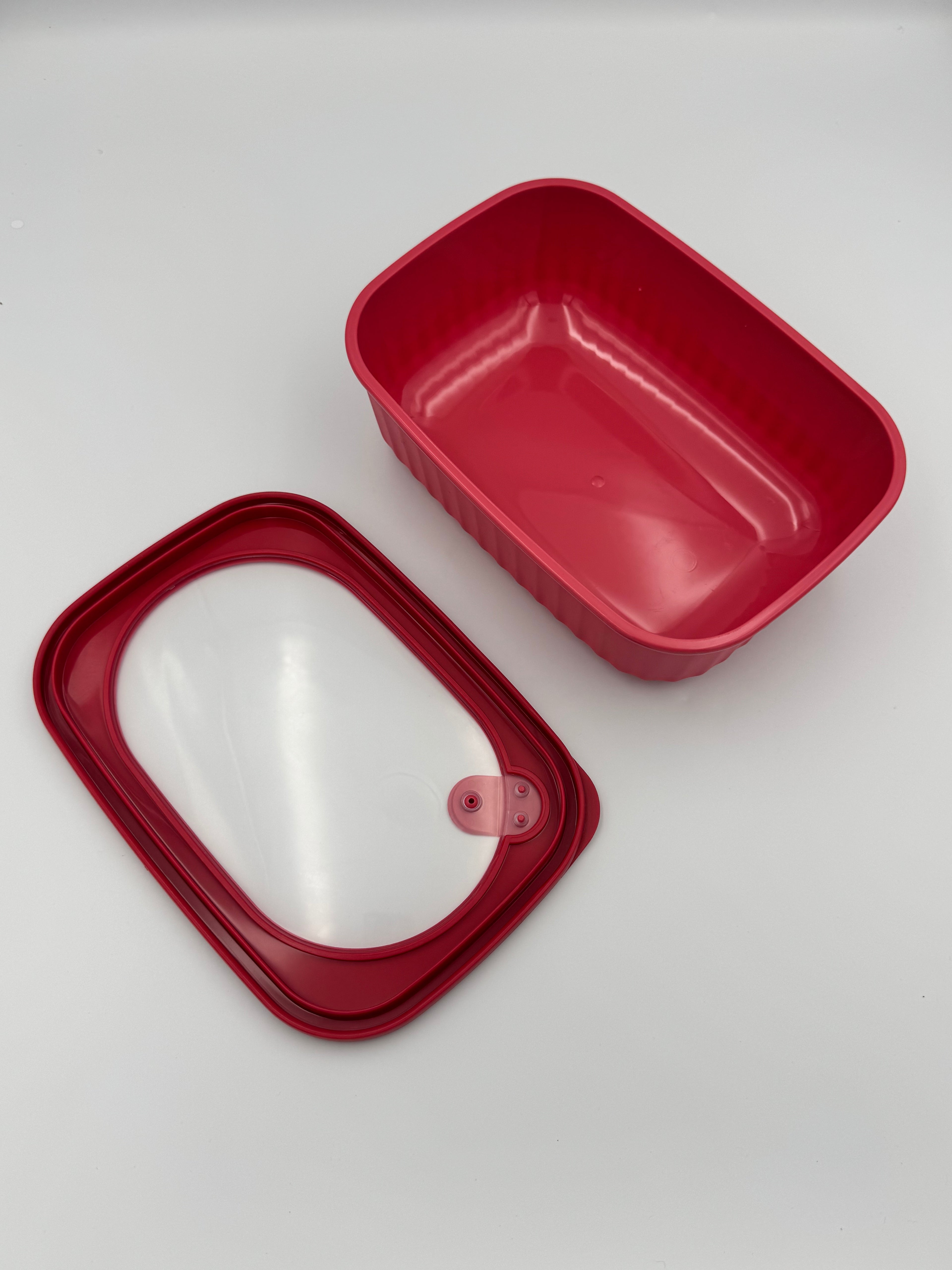 GEM+ | 4-Piece BPA-Free Rectangular Food Containers | Lock & Seal Lids | Microwave Safe