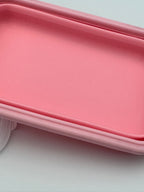 GEM+ | 4-Piece Collapsible Food Container Set – Space-Saving Leakproof BPA FREE - PINK