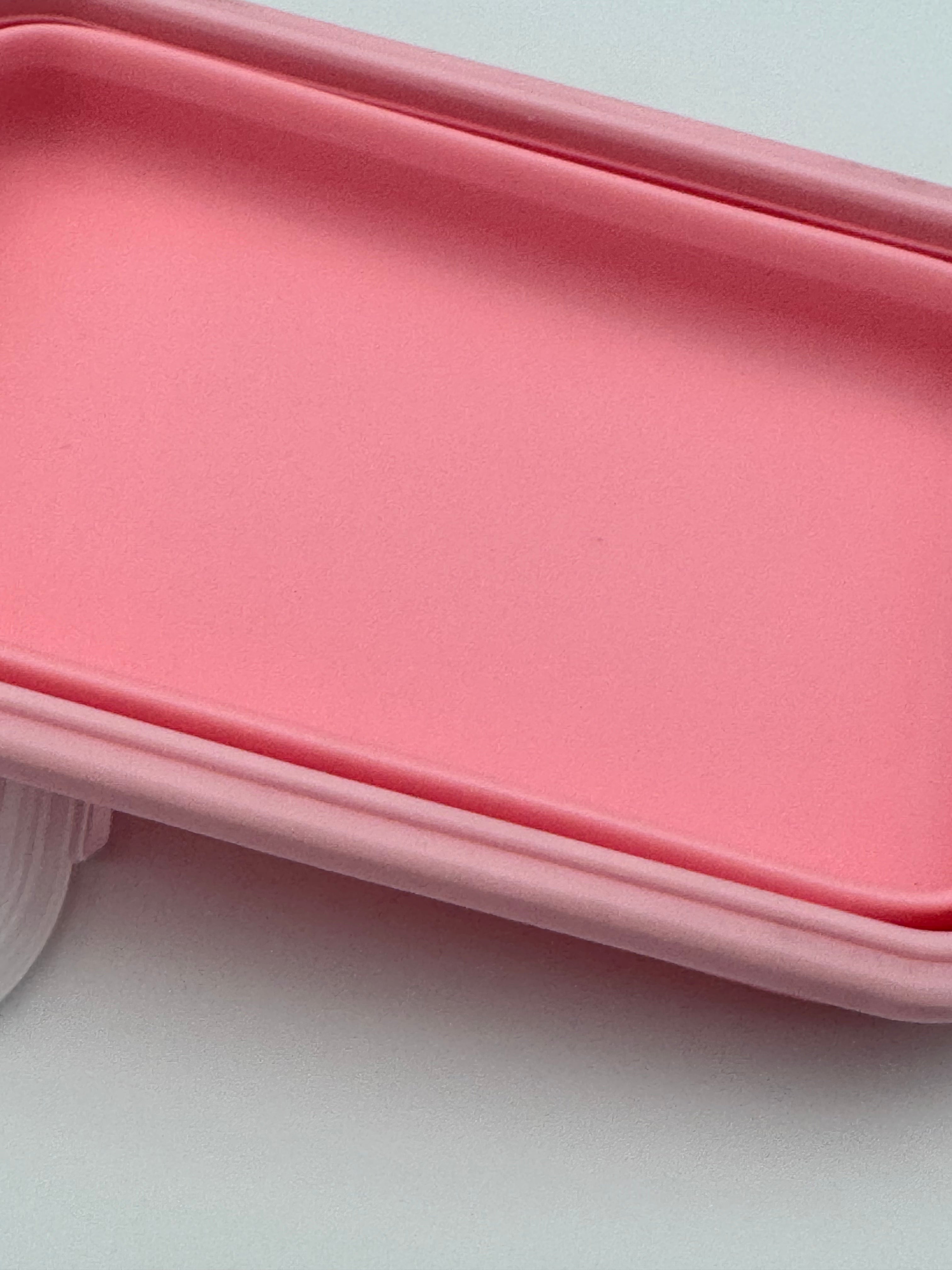 GEM+ | 4-Piece Collapsible Food Container Set – Space-Saving Leakproof BPA FREE - PINK