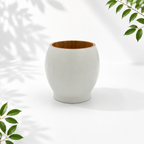Bamboo Mortar and Pestle Set, White