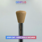 GEM+ | Eco-Friendly Wooden Kitchen Roll Holder – Stable, Stylish & Modern