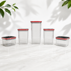 5-Piece Airtight Pantry Food Storage Containers