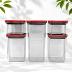 5-Piece Airtight Pantry Food Storage Containers