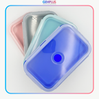 GEM+ | Collapsible Silicone Food Storage Container Set (4 Pieces)