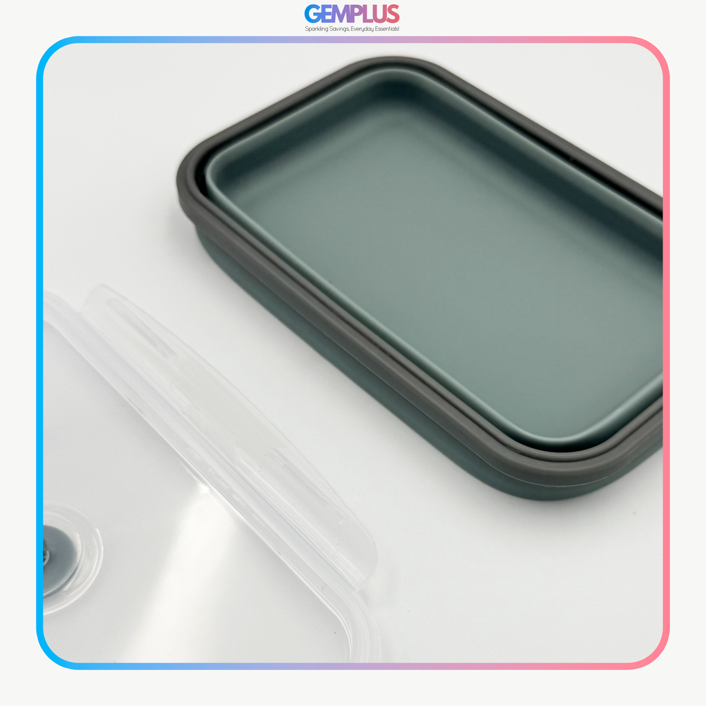 GEM+ | Collapsible Silicone Food Storage Container Set (4 Pieces)