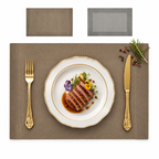 GEM+ | Premium 4/6-Piece Placemat Set Durable Heat-Resistant Easy to Clean