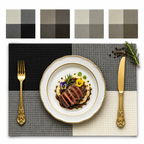 GEM+ | Premium  4/6-Piece Placemat Set – Durable, Heat-Resistant, Easy to Clean