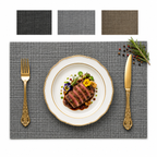 GEM+ | Premium 4/6-Piece Placemat Set – Durable Heat Resistant Easy to Clean