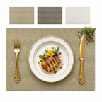 GEM+ | Premium 4/6-Piece Placemat Set – Durable Heat Resistant Easy to Clean