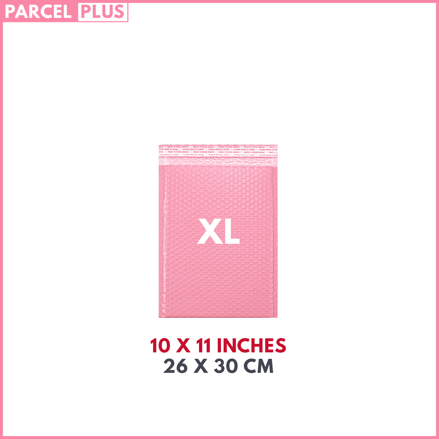 Parcel+ | Strong Large Rose Pink Bubble Padded Mailing Envelope Post Bags Postal