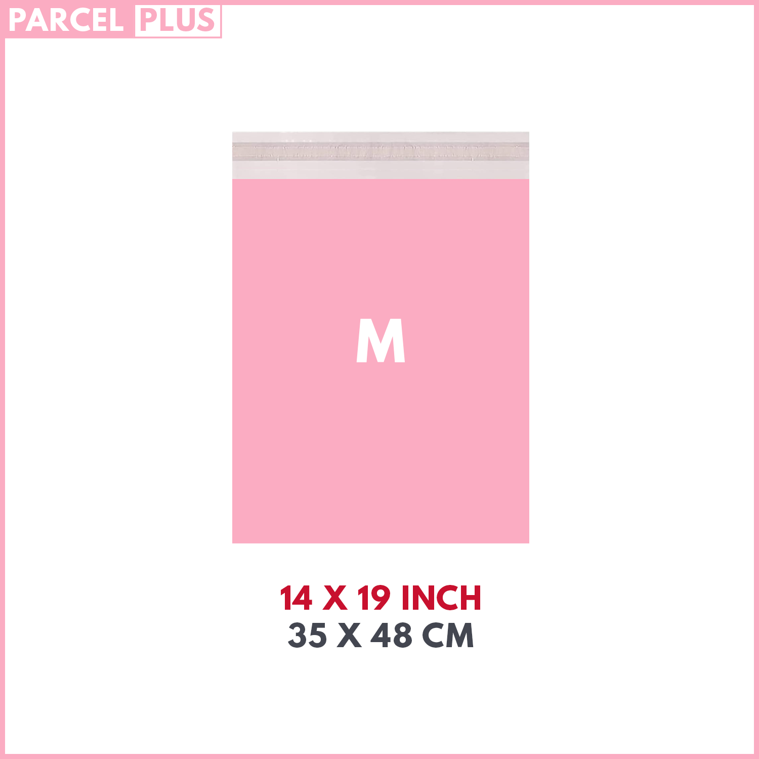 Parcel + | Rose Pink Postal Post Packaging Bags Plastic Mailing Packing Postage