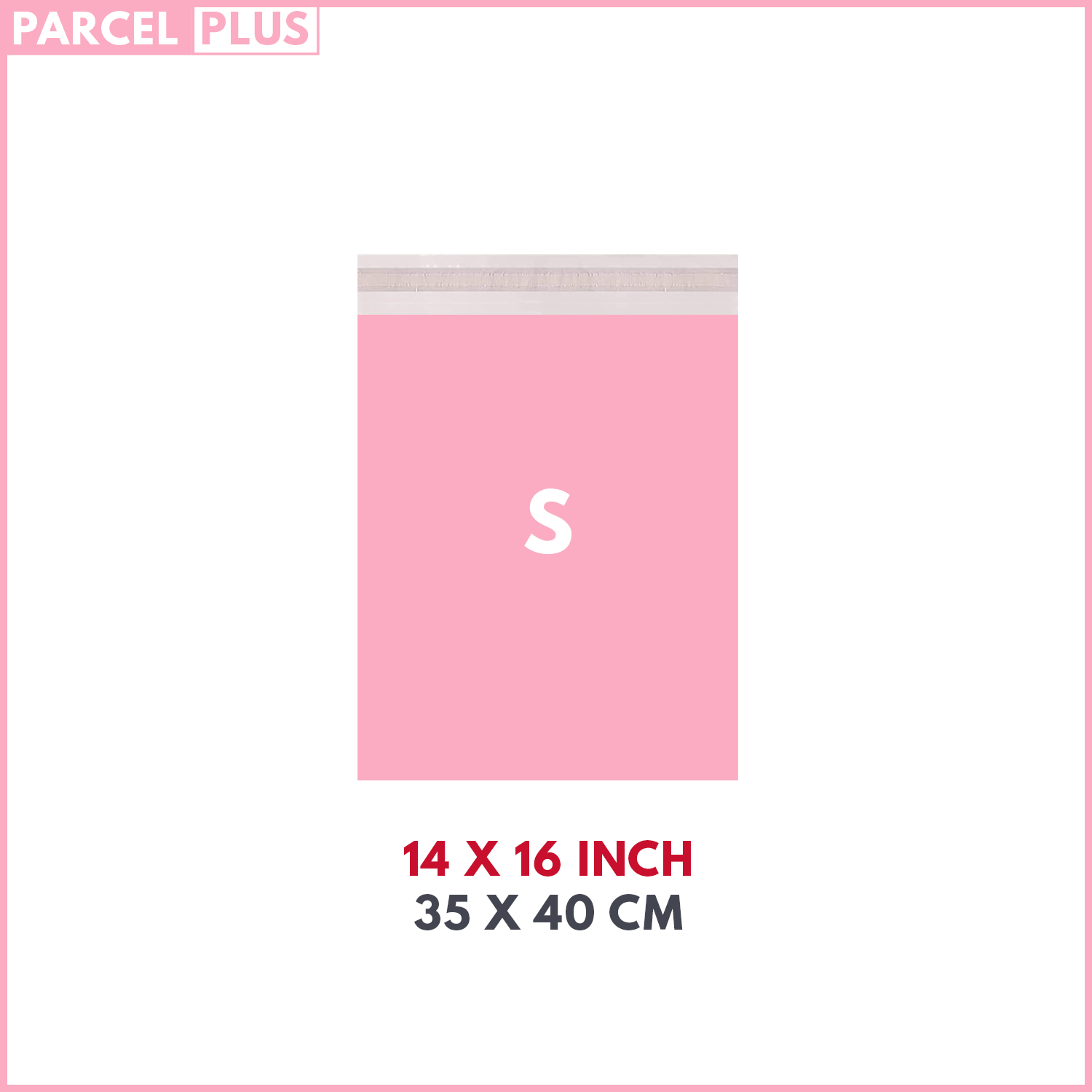 Parcel + | Rose Pink Postal Post Packaging Bags Plastic Mailing Packing Postage