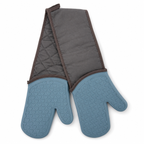 GEM+ | Premium Oven Gloves Mitt Silicone Heat Resistant Non-Slip Grip Baking BBQ