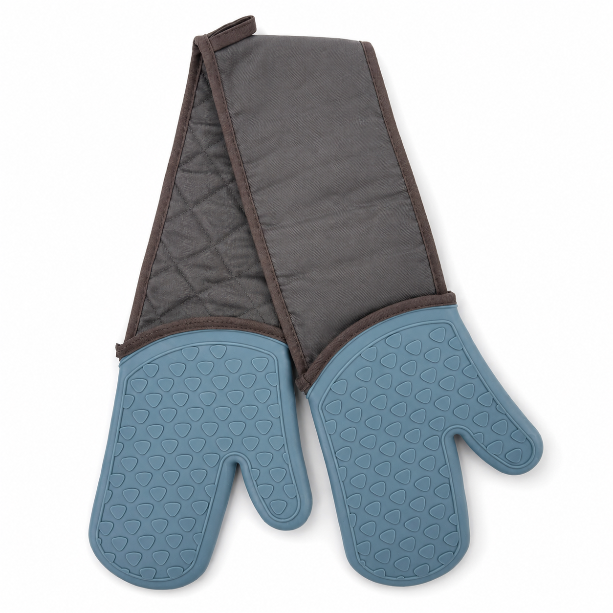 GEM+ | Premium Oven Gloves Mitt Silicone Heat Resistant Non-Slip Grip Baking BBQ