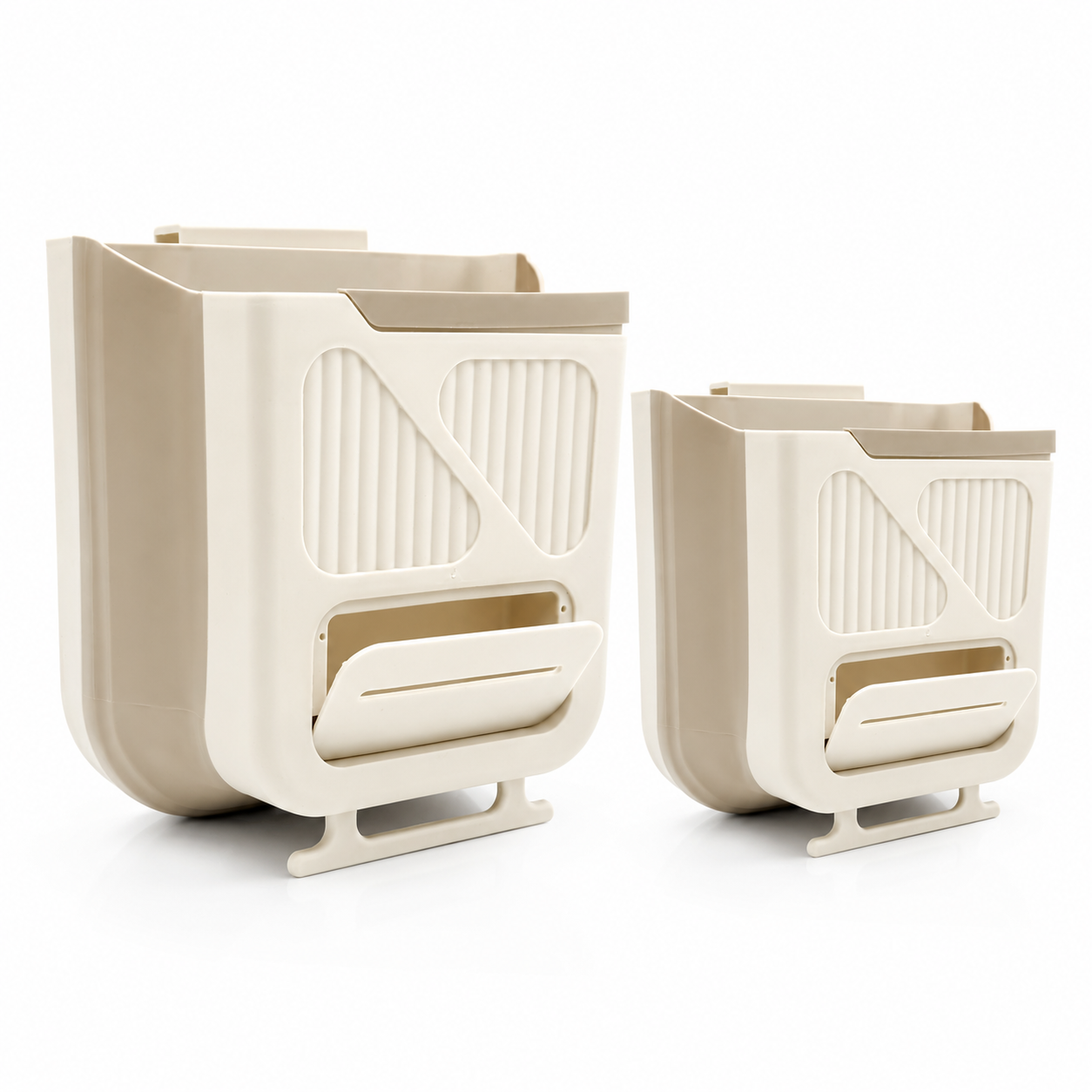 GEM+ | Set of 2 Premium Hanging Trash Bins - Over Cupboard Door Waste Bins