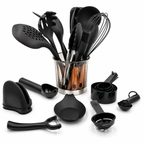 GEM+ | Premium 28-Piece Cooking & Baking Utensil Set Silicone Non-Stick BPA-FREE