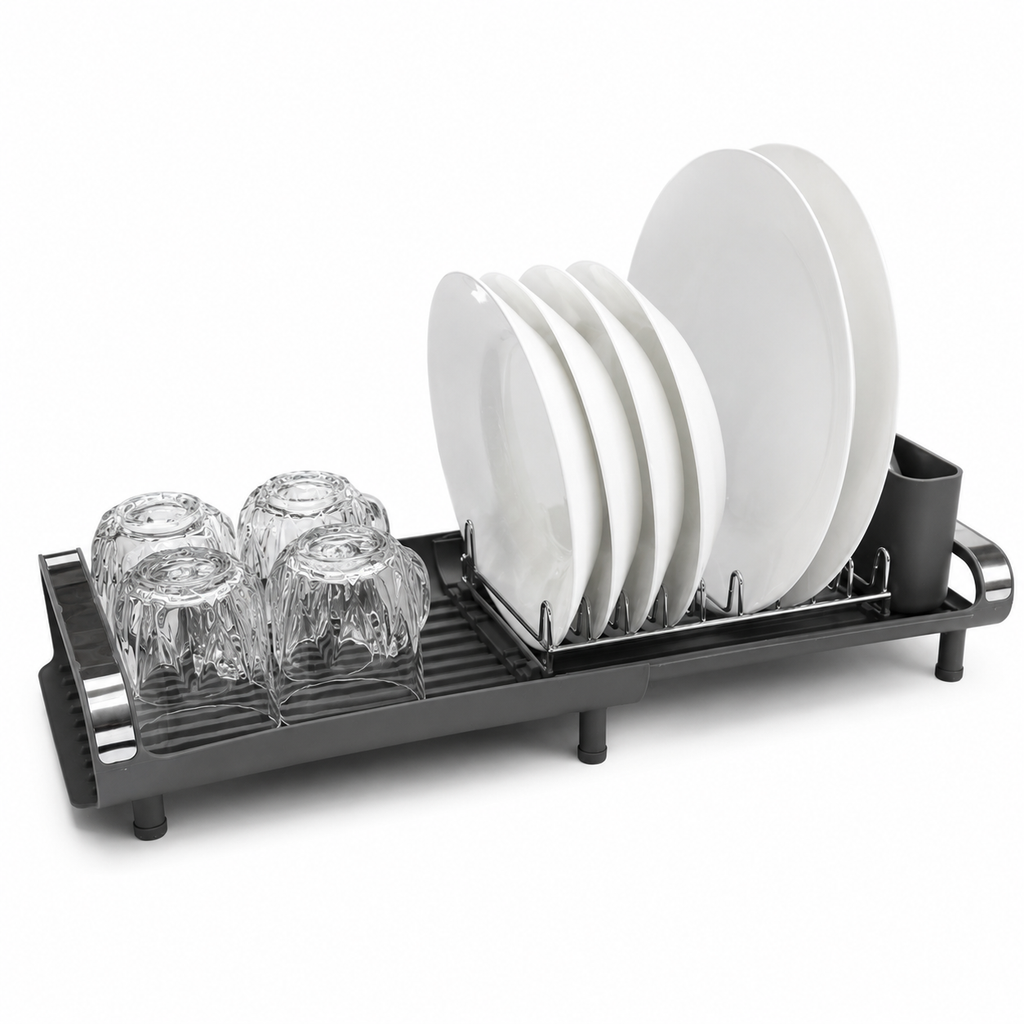 GEM+ | Premium Expanding Dish Drying Rack Durable & Compact Expandable -SMALL