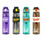 GEM+| 850 ML Reusable Water Bottle with Straw BPA Leakproof Sports Gym Travel