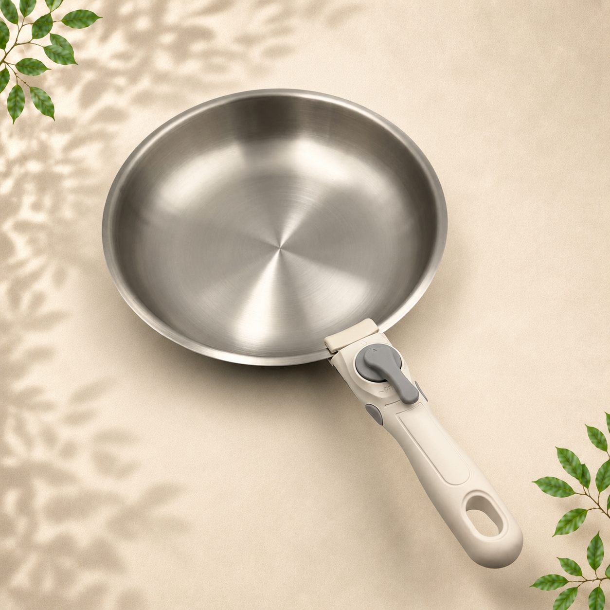 GEM+ | Stainless Steel Detachable Cookware Set with Removable Handles