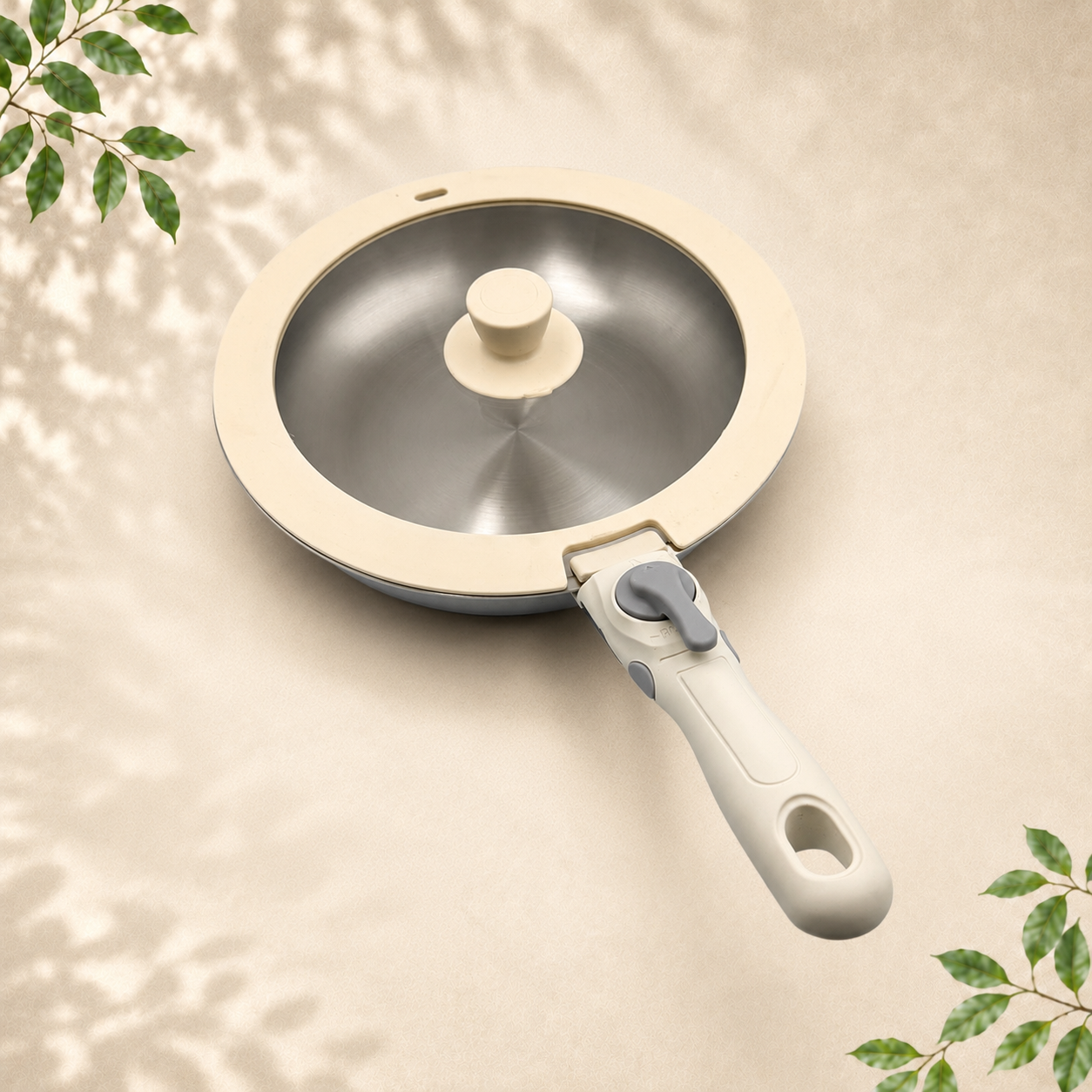 GEM+ | Stainless Steel Detachable Cookware Set with Removable Handles