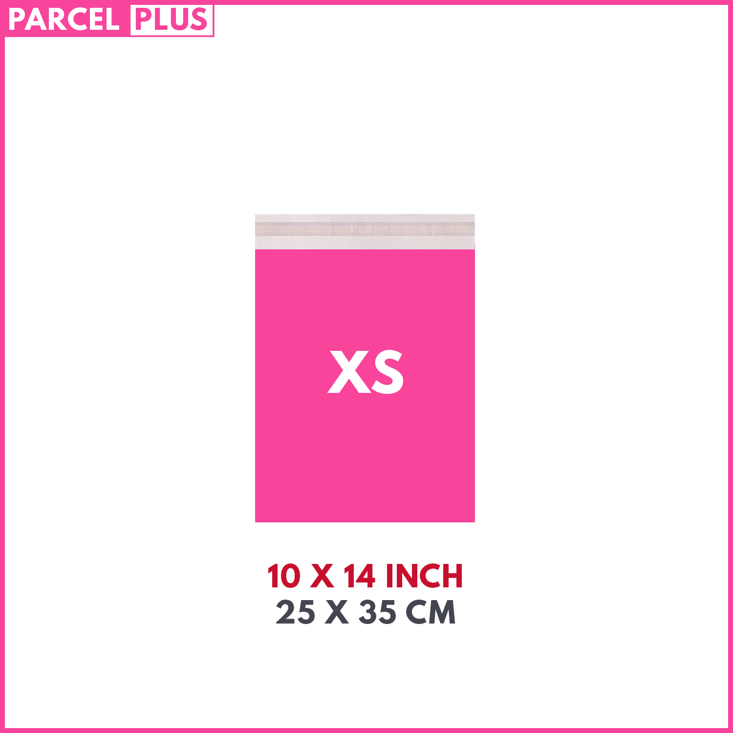 Parcel + | Hot Pink Postal Post Packaging Bags Plastic Mailing Packing Postage