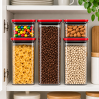 5-Piece Airtight Pantry Food Storage Containers