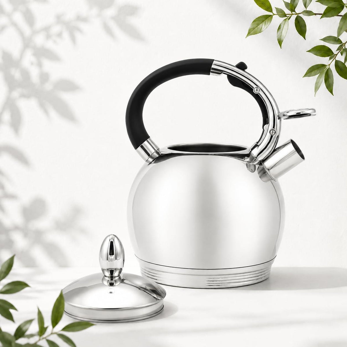 3L Stainless Steel Induction Whistling Kettle