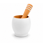 GEM+ | Bamboo Wood Mortar and Pestle Set